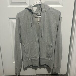 Gray Hoodie with Front Pockets